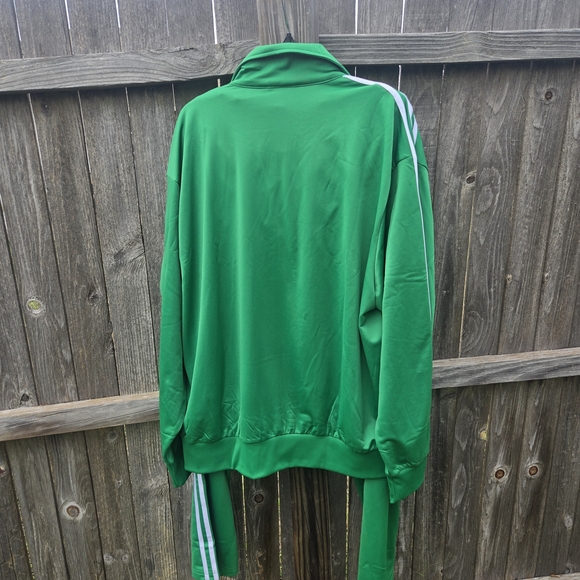 Adidas, Vibrant Green Zip-Up Jacket. - Picture 7 of 8